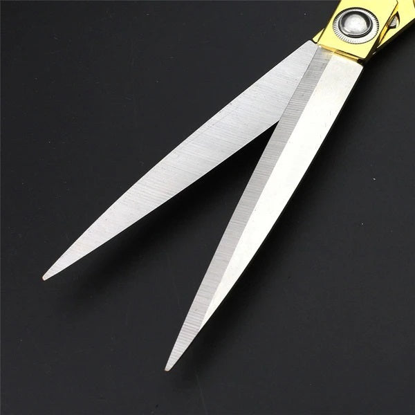 Stainless Steel Tailoring Scissor Sharp Cloth Cutting for Professionals (Golden) Stainless Steel Tailoring Scissor Sharp Cloth Cutting for Professionals (Golden)